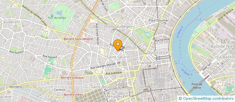 localisation de l'entreprise MONSIEUR MOULOUD BACHTARZI  BORDEAUX