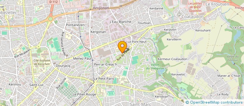 localisation de l'entreprise MONSIEUR MOULOUD BAJJI à BREST