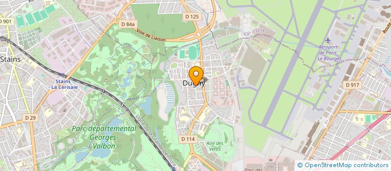 localisation de l'entreprise MONSIEUR MOULOUD BENNACER  DUGNY