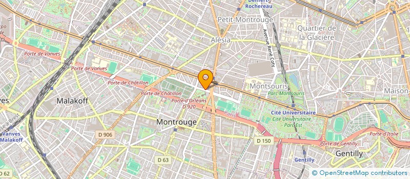 localisation de l'entreprise MONSIEUR MOULOUD BENTAHAR  PARIS