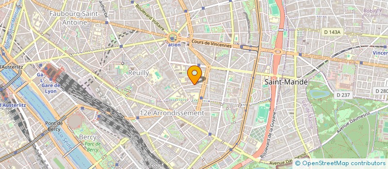 localisation de l'entreprise MONSIEUR MOULOUD BERAD  PARIS