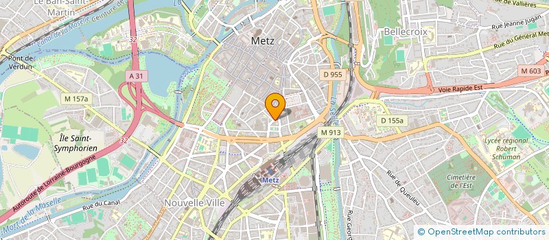 localisation de l'entreprise MONSIEUR MOULOUD BESSALEM à METZ