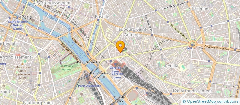 localisation de l'entreprise MONSIEUR MOULOUD BOUDIA  PARIS 12