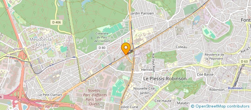 localisation de l'entreprise MONSIEUR MOULOUD BOUHAR à CLAMART