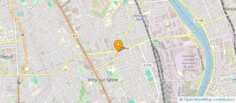 localisation de l'entreprise MONSIEUR MOULOUD BOUKROUNA à VITRY-SUR-SEINE