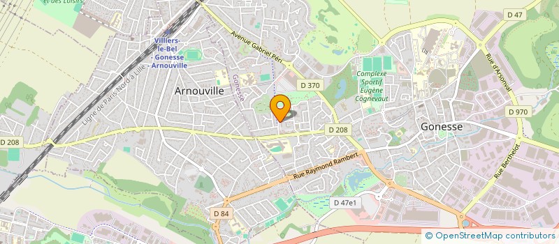 localisation de l'entreprise MONSIEUR MOULOUD BOURAI  GONESSE