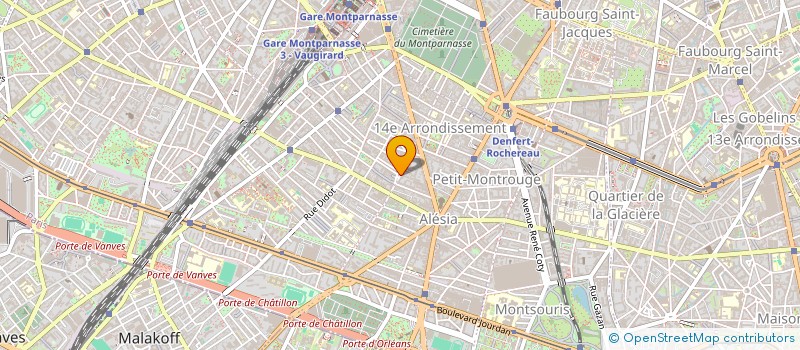 localisation de l'entreprise MONSIEUR MOULOUD DAHLAB  PARIS