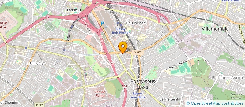 localisation de l'entreprise MONSIEUR MOULOUD DEHAG à ROSNY-SOUS-BOIS