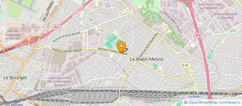 localisation de l'entreprise MONSIEUR MOULOUD DEHAK à LE BLANC-MESNIL
