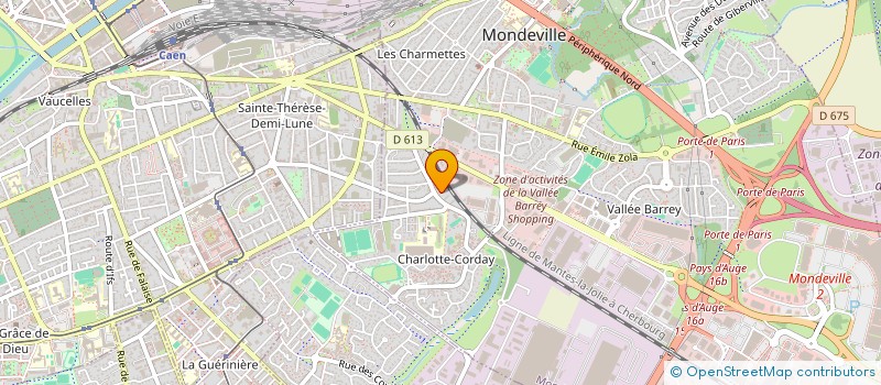 localisation de l'entreprise MONSIEUR MOULOUD DIAL  MONDEVILLE