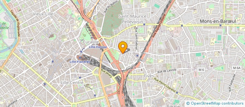 localisation de l'entreprise MONSIEUR MOULOUD DJEBARA à LILLE