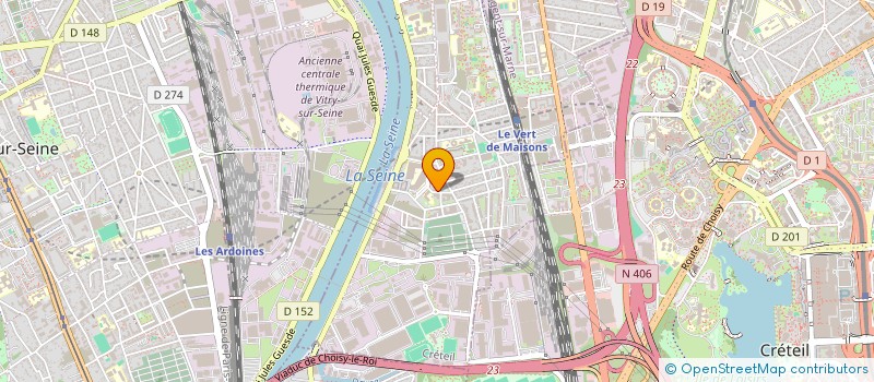 localisation de l'entreprise MONSIEUR MOULOUD FERAOUN à ALFORTVILLE