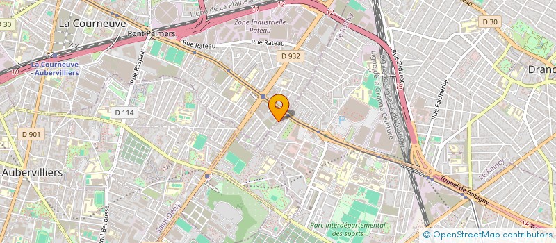 localisation de l'entreprise MONSIEUR MOULOUD HADID  BOBIGNY