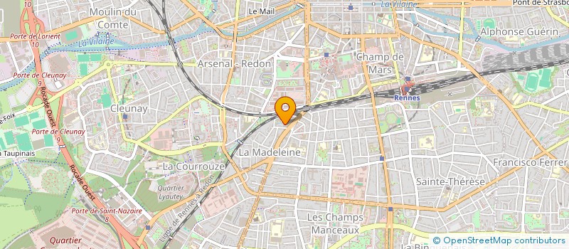 localisation de l'entreprise MONSIEUR MOULOUD HOSNI  RENNES