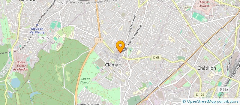 localisation de l'entreprise MONSIEUR MOULOUD ID HAMA à CLAMART