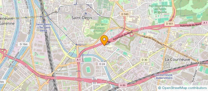 localisation de l'entreprise MONSIEUR MOULOUD IDIR  SAINT-DENIS