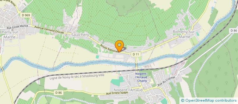 localisation de l'entreprise MONSIEUR MOULOUD IDRI  SAULCHERY