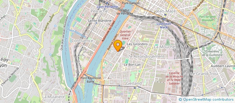 localisation de l'entreprise MONSIEUR MOULOUD IHADDADENE  LYON