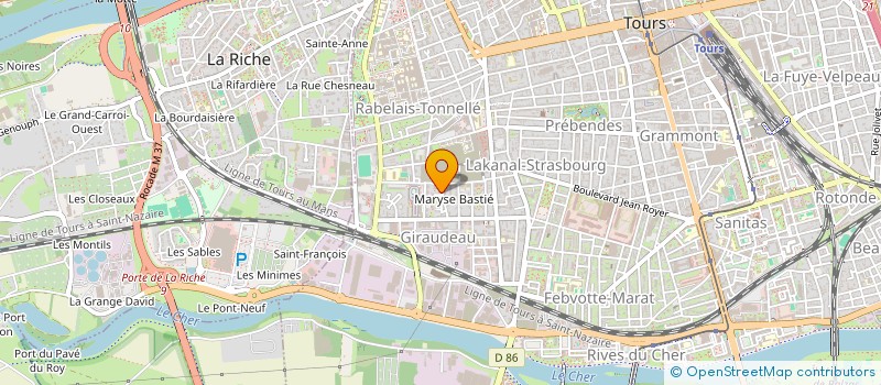 localisation de l'entreprise MONSIEUR MOULOUD KADRI  TOURS