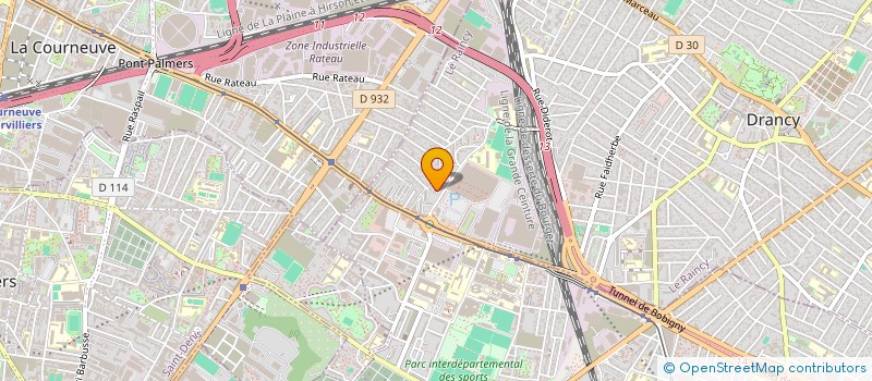 localisation de l'entreprise MONSIEUR MOULOUD KERMICHE  DRANCY