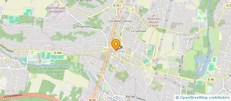localisation de l'entreprise MONSIEUR MOULOUD LAGGOUN à MONTLHERY