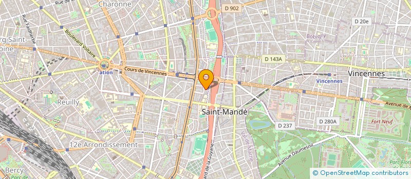 localisation de l'entreprise MONSIEUR MOULOUD MEDJADI  PARIS