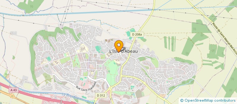 localisation de l'entreprise MONSIEUR MOULOUD MEZRAOUI à L'ISLE-D'ABEAU