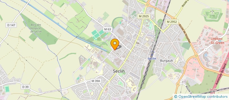 localisation de l'entreprise MONSIEUR MOULOUD OUSSANE  SECLIN