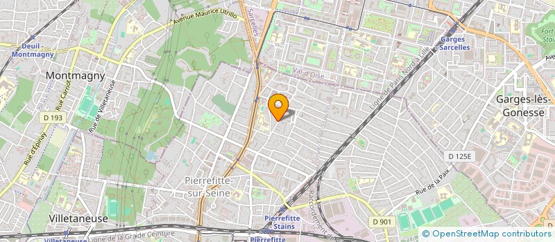 localisation de l'entreprise MONSIEUR MOULOUD REZZOUK  MEUDON