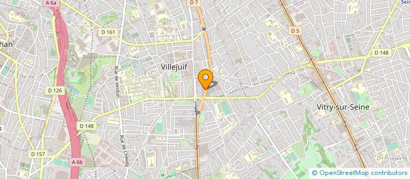localisation de l'entreprise MONSIEUR MOULOUD SABOUN à VILLEJUIF