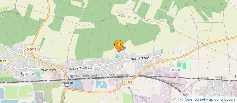 localisation de l'entreprise MONSIEUR MOULOUD SAHLAOUI  ALIZAY