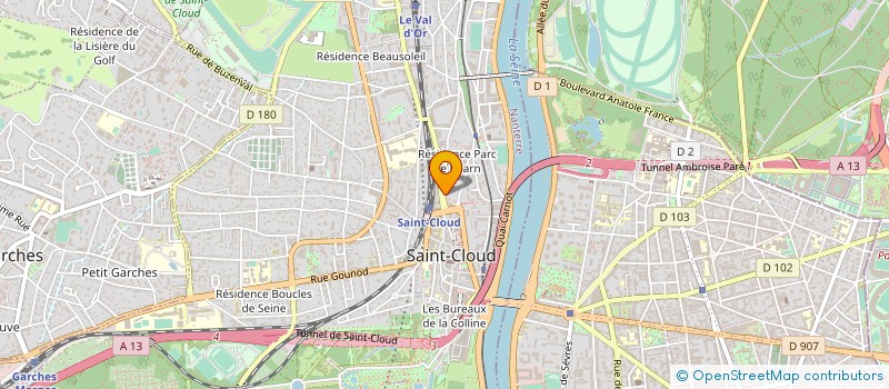localisation de l'entreprise MONSIEUR MOULOUD SAID KACIOUI à SAINT-CLOUD