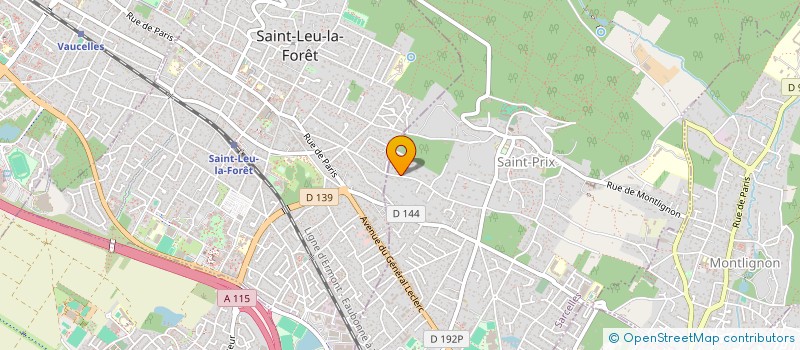 localisation de l'entreprise MONSIEUR MOULOUD SAYAH à SAINT-PRIX