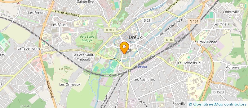 localisation de l'entreprise MONSIEUR MOULOUD ZANOUN à DREUX