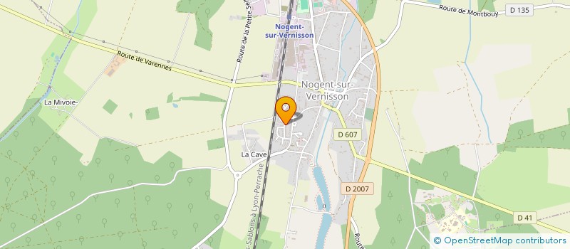 localisation de l'entreprise MONSIEUR MOULOUD ZENDIK à NOGENT-SUR-VERNISSON