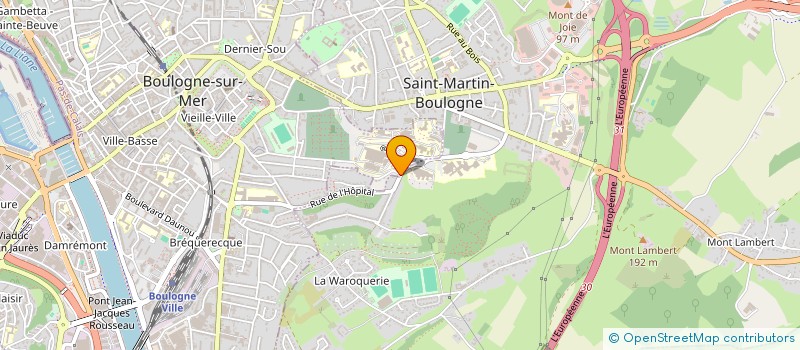 localisation de l'entreprise MONSIEUR MOULOUKOU YANSANE  SAINT-MARTIN-BOULOGNE