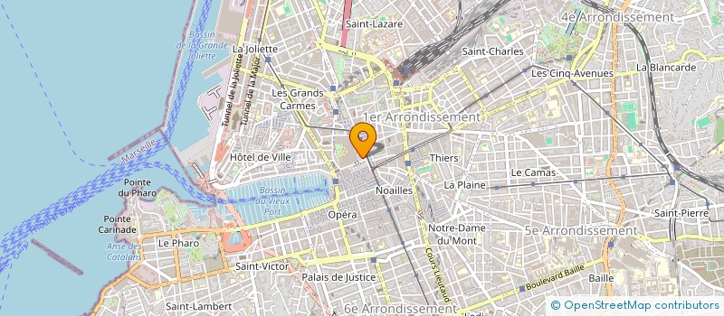 localisation de l'entreprise MONSIEUR MOUMEN BELBACHIR à MARSEILLE