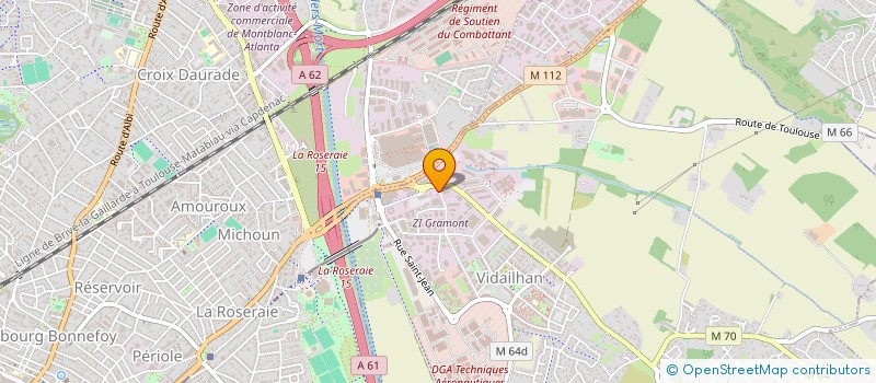 localisation de l'entreprise MONSIEUR MOUMEN ZOUAR  TOULOUSE