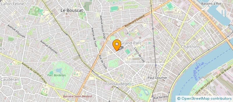 localisation de l'entreprise MONSIEUR MOUNA MADI DIABY  BORDEAUX