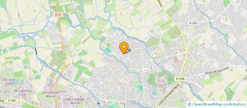 localisation de l'entreprise MONSIEUR MOUNAIME BOUYARDEN  L'ISLE-SUR-LA-SORGUE