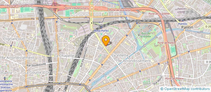 localisation de l'entreprise MONSIEUR MOUNDER KKOUA  PARIS