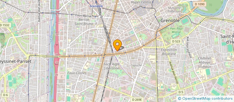 localisation de l'entreprise MONSIEUR MOUNDIR KHOUDI  GRENOBLE