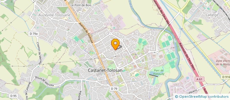 localisation de l'entreprise MONSIEUR MOUNIEM GUEDIRA  CASTANET-TOLOSAN