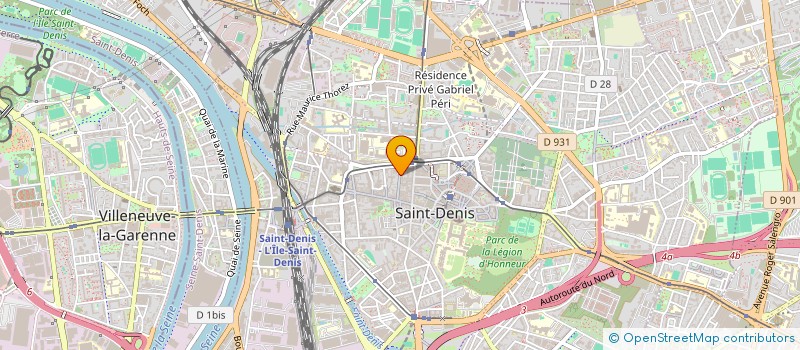localisation de l'entreprise MONSIEUR MOUNIR ABOUD à SAINT-DENIS