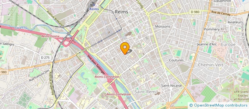 localisation de l'entreprise MONSIEUR MOUNIR ACHAACHA  REIMS