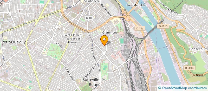 localisation de l'entreprise MONSIEUR MOUNIR AIT IDIR  SOTTEVILLE-LES-ROUEN