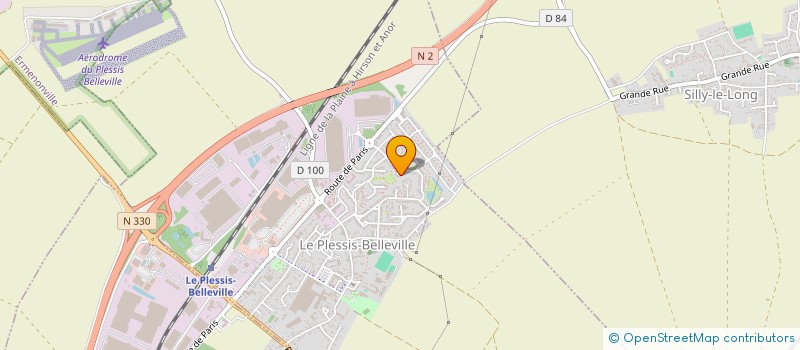 localisation de l'entreprise MONSIEUR MOUNIR AIT-SLIMANE  LE PLESSIS-BELLEVILLE