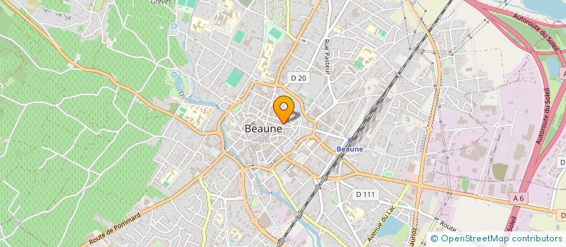 localisation de l'entreprise MONSIEUR MOUNIR ALOUI  BEAUNE