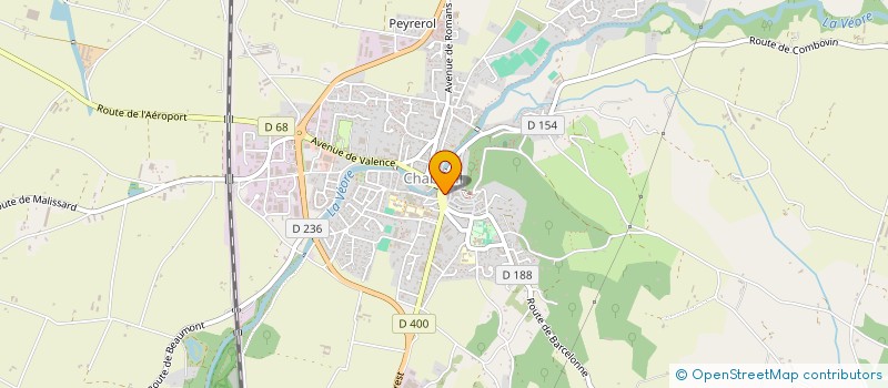 localisation de l'entreprise MONSIEUR MOUNIR AMARA  CHABEUIL