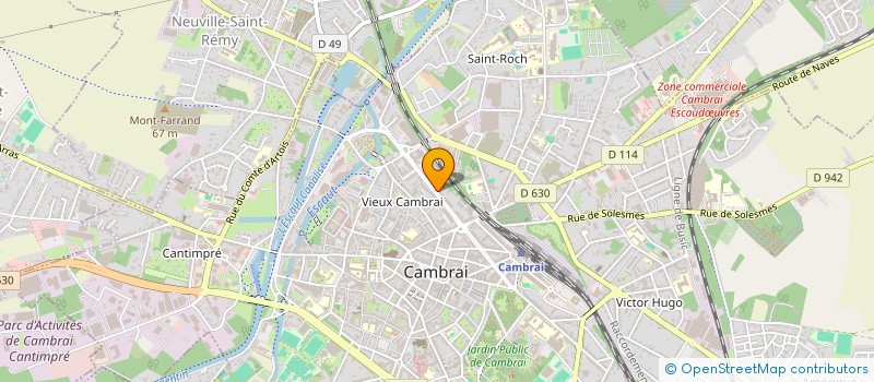 localisation de l'entreprise MONSIEUR MOUNIR AMATOURY  CAMBRAI